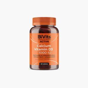 BiVits Calcium + Vitamin D3 1000 IU a60