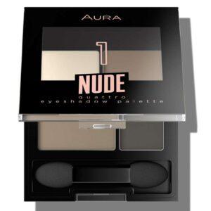 AURA Paleta sjenki za oči 4/1 Nude