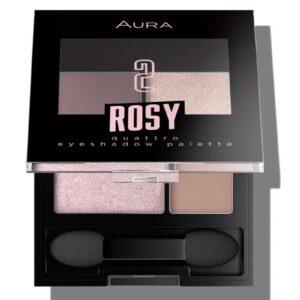 AURA Paleta sjenki za oči 4/1 Rosy