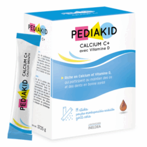 Pediakid Kalcij + vitamin D kesice a 14 ( cijena jedne kesice)