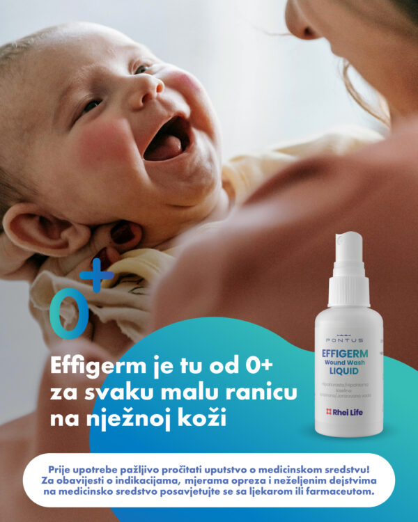 EFFIGERM Wound Wash liquid 60ml Pontus Pharma - Moja Apoteka