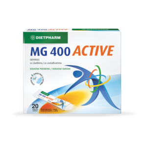 Magnezij 400 Active granule a 20 Dietpharm