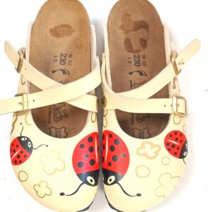 BIRKENSTOCK klompe DORIAN br-35 bubamara krem