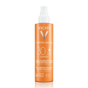 Vichy Capital Soleil vodeni fluid u spreju za zaštitu stanica kože SPF 50+, 200 ml