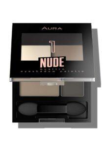 AURA Paleta sjenki za oči 4/1 Nude