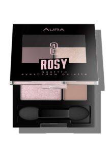 AURA Paleta sjenki za oči 4/1 Rosy