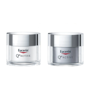 EUCERIN set  Q10 ACTIVE dnevna krema 50ml + Q10 ACTIVE noćna krema 50ml