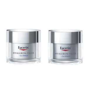 EUCERIN set Hyaluron-Filler dnevna krema 50ml + Hyaluron-Filler noćna krema 50ml