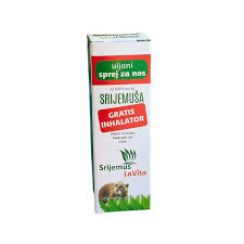 La Vita Uljani sprej za nos od srijemusa 20ml + gratis inhalator