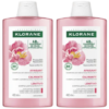 KLORANE duo božur šampon 2x400ml (-50% na drugi)