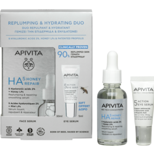 APIVITA SET (HA5 Honey Repair serum 30ml + 5 Action serum za područje oko očiju 5ml)