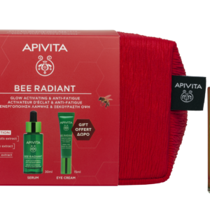 APIVITA SET Bee Radiant (serum 30ml + krema za područje oko očiju 15ml)