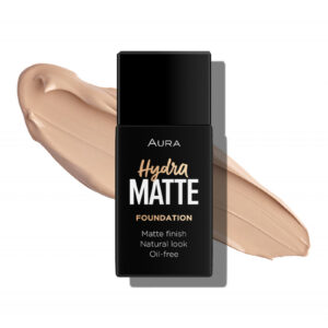 AURA Hydra matte tečni puder 012