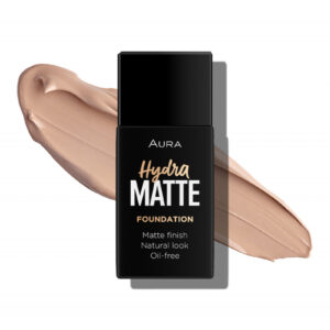 AURA Hydra matte tečni puder 015