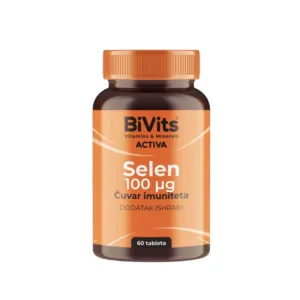 BIVITS Selen tablete 60x100mcg