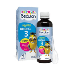 BECUTAN Multi omega 3 sirup 250ml