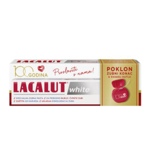 LACALUT White pasta za zube 75ml + Konac za zube GRATIS