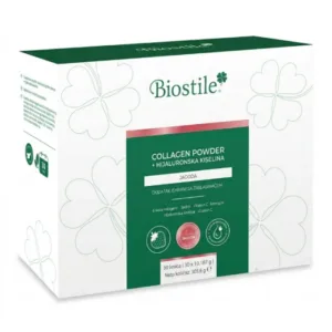 BIOSTILE Collagen + Hijaluronska kiselina kesice a30 (Okus jagoda)