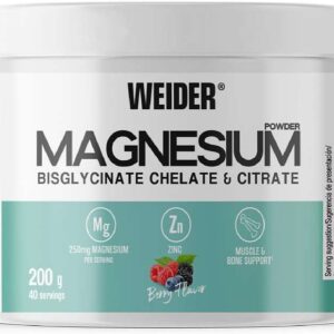 MAGNESIUM Bisglycinate Chelate & Citrate prah 200g